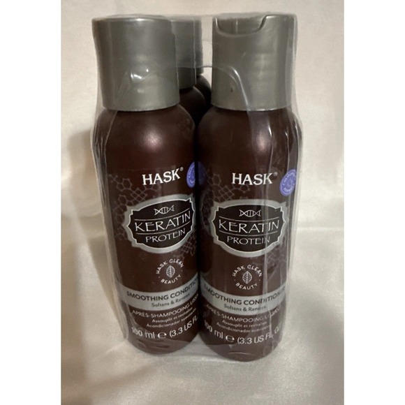 Hask Other - Hask Keratin Protein Smoothing Conditioner 3.3oz Travel Size Lot of 6